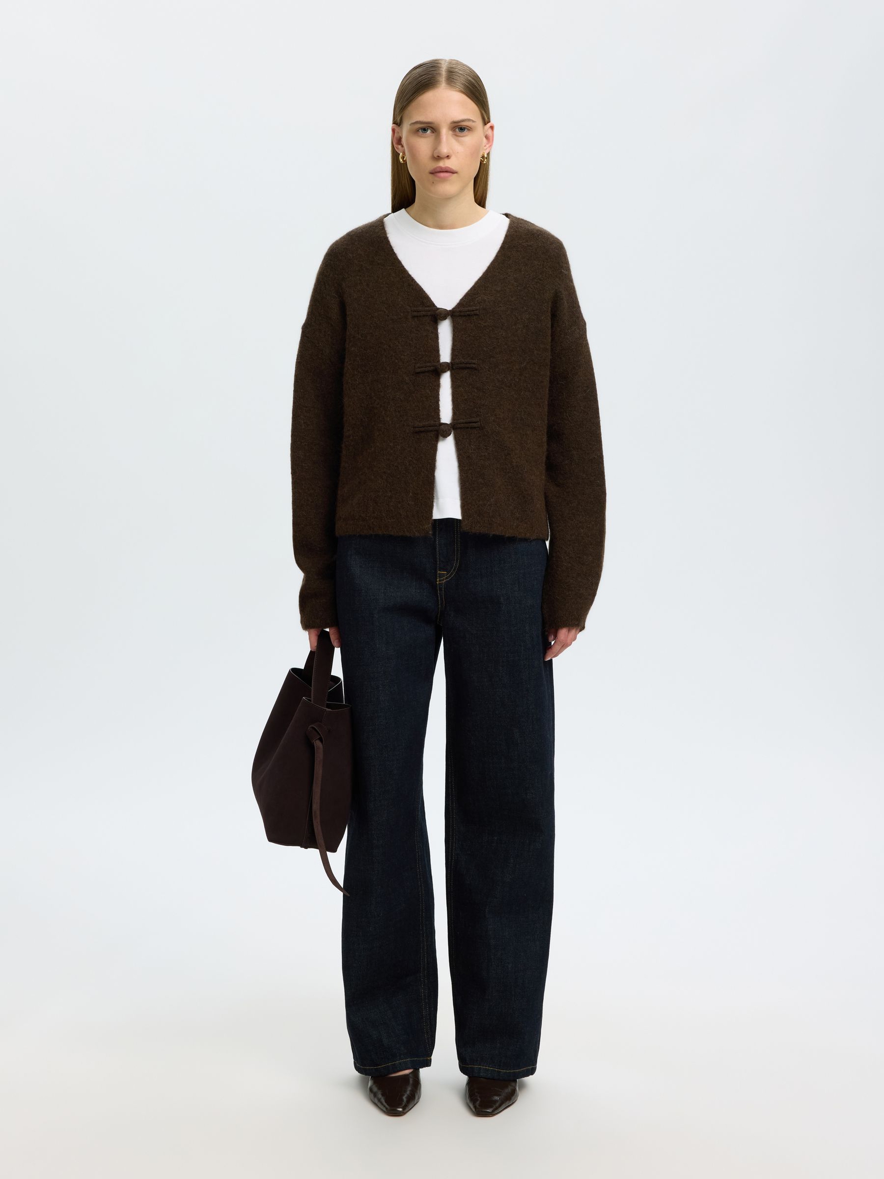 Selected Femme Duffel Knit Cardigan - 3