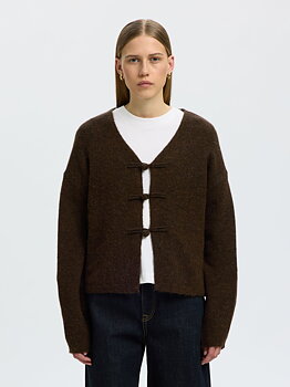 Selected Femme Duffel Knit Cardigan