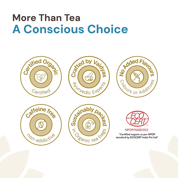 Pure Cleanse 15 Tea Bags, Organic, Maharishi Ayurveda