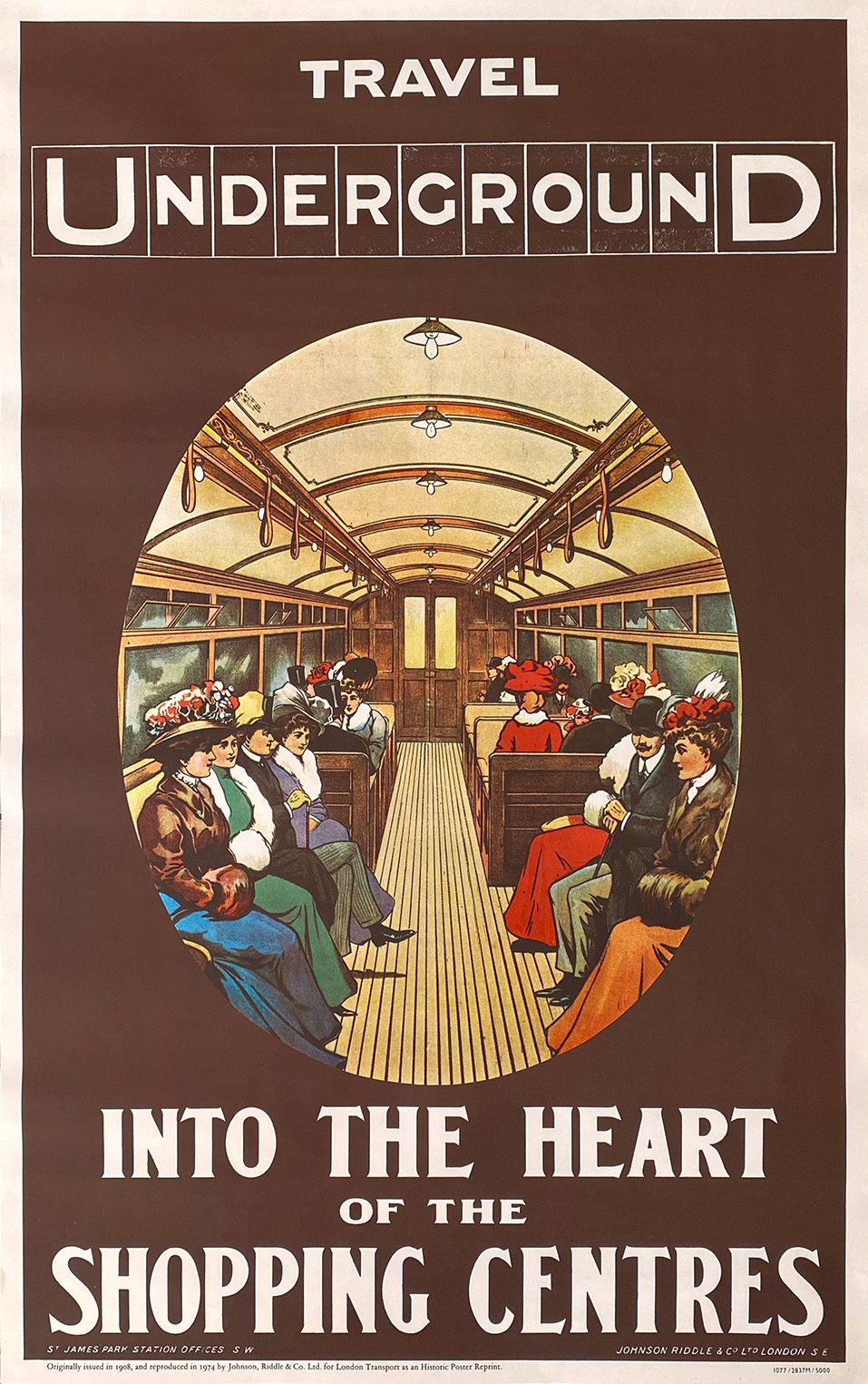 TRAVEL UNDERGROUND INTO THE HEART OF THE SHOPPING CENTRES