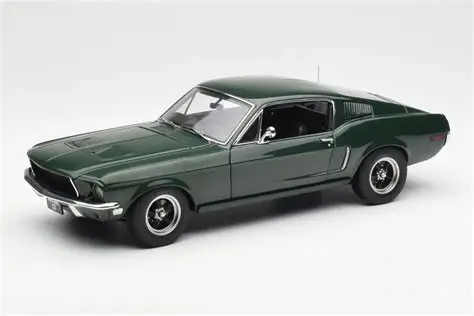 1/18 AUTOART - FORD  MUSTANG GT390 - BULLITT - STEVE McQUEEN - 1968 - 3