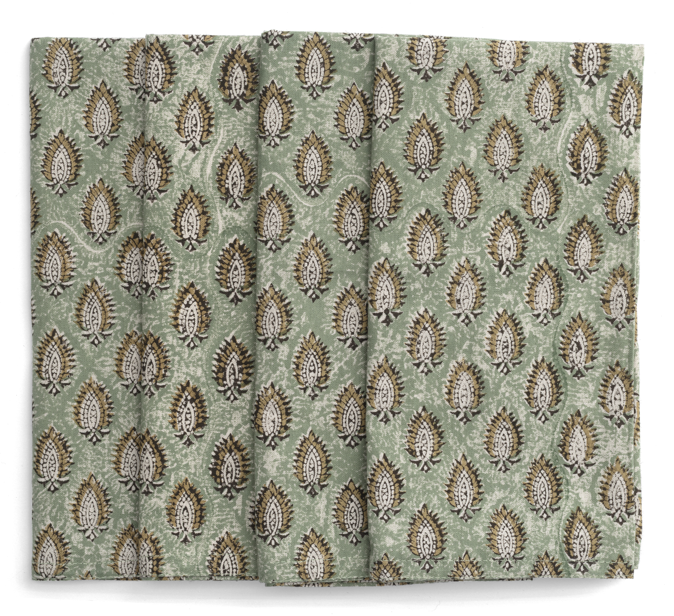 Servetter - CYPRESS PARROT Sea Foam - Chamois - 2-pack