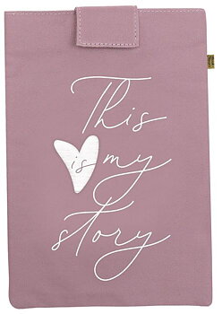 Libri_x : Book Sleeve This is My Story - Skyddande bokfodral för din läsning!