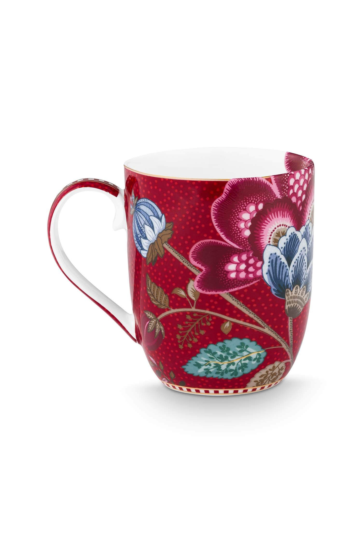 Pip Studio Mugg Blooming Tales Fantasy Red XL - 2