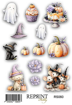 Reprint Stickers - Enchanted Halloween 11x16 cm