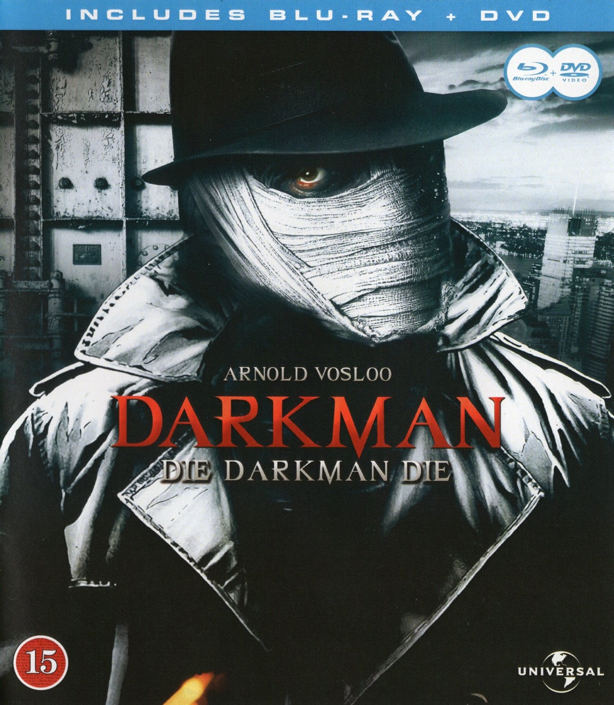 Darkman 3 - Die Darkman Die (Blu-ray + DVD) (Begagnad)