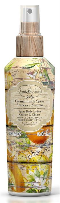 No Gas Body Cream Spray Orange & Ginger 150ml