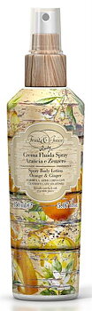 No Gas Body Cream Spray Orange & Ginger 150ml