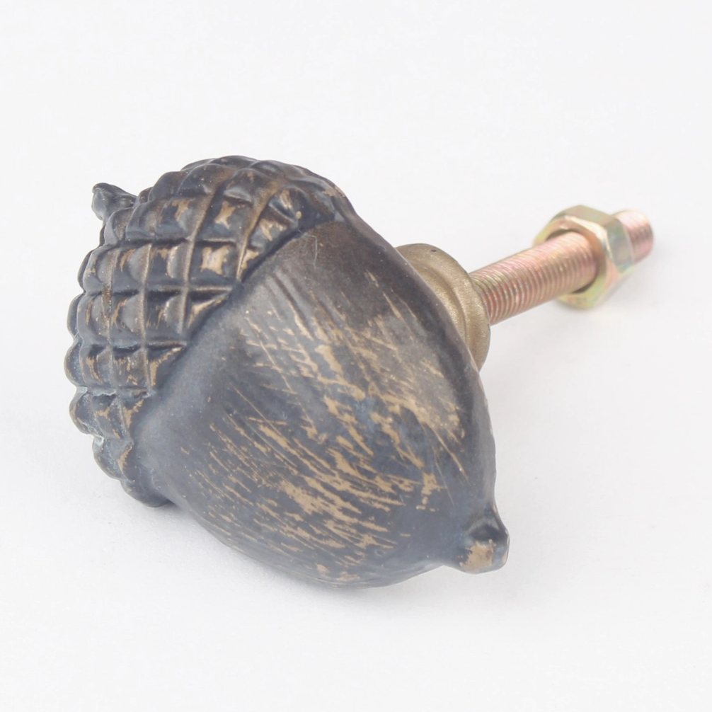Knopp Ekollon i Metall 