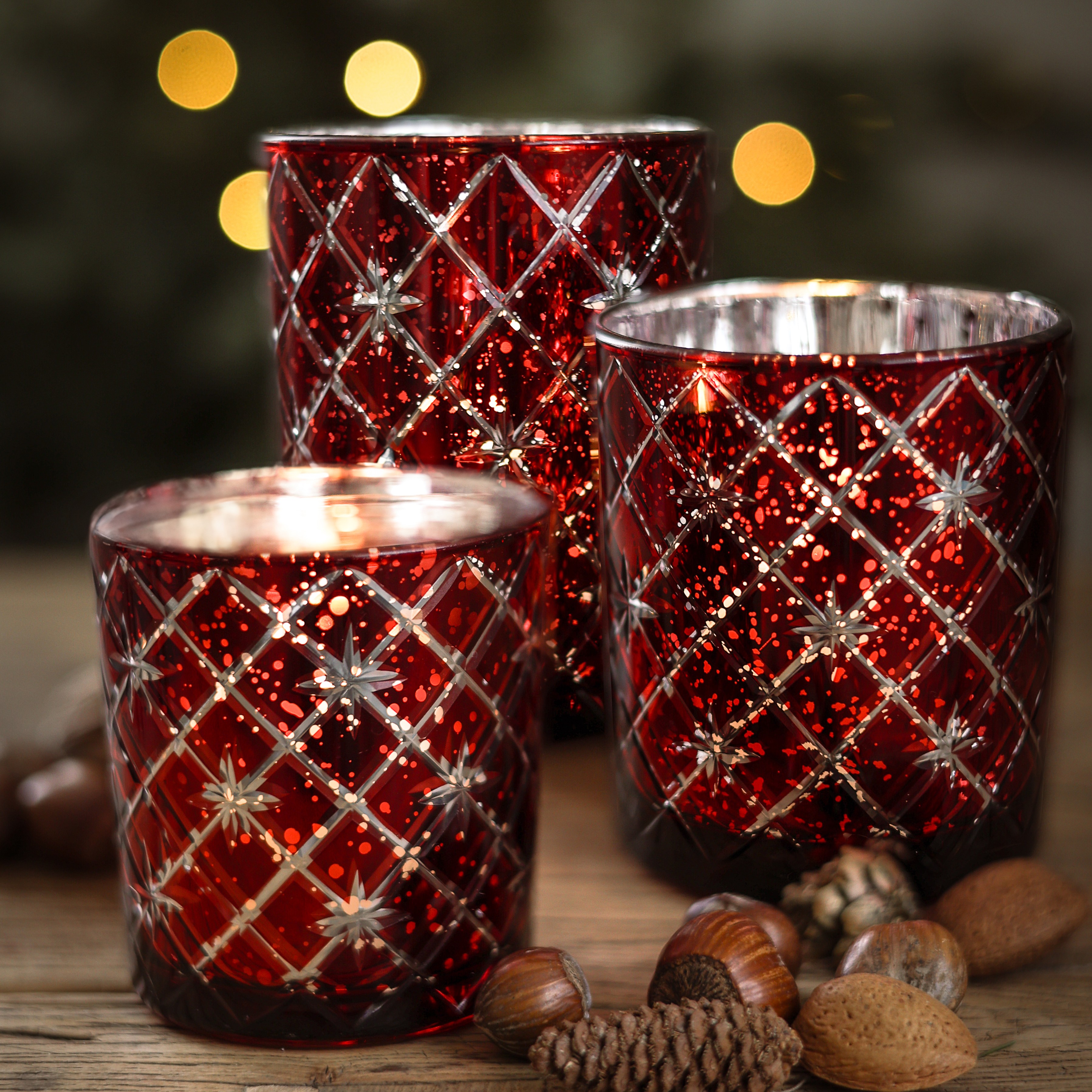 Lykta Ruby Elegance Majas Cottage - Mellan