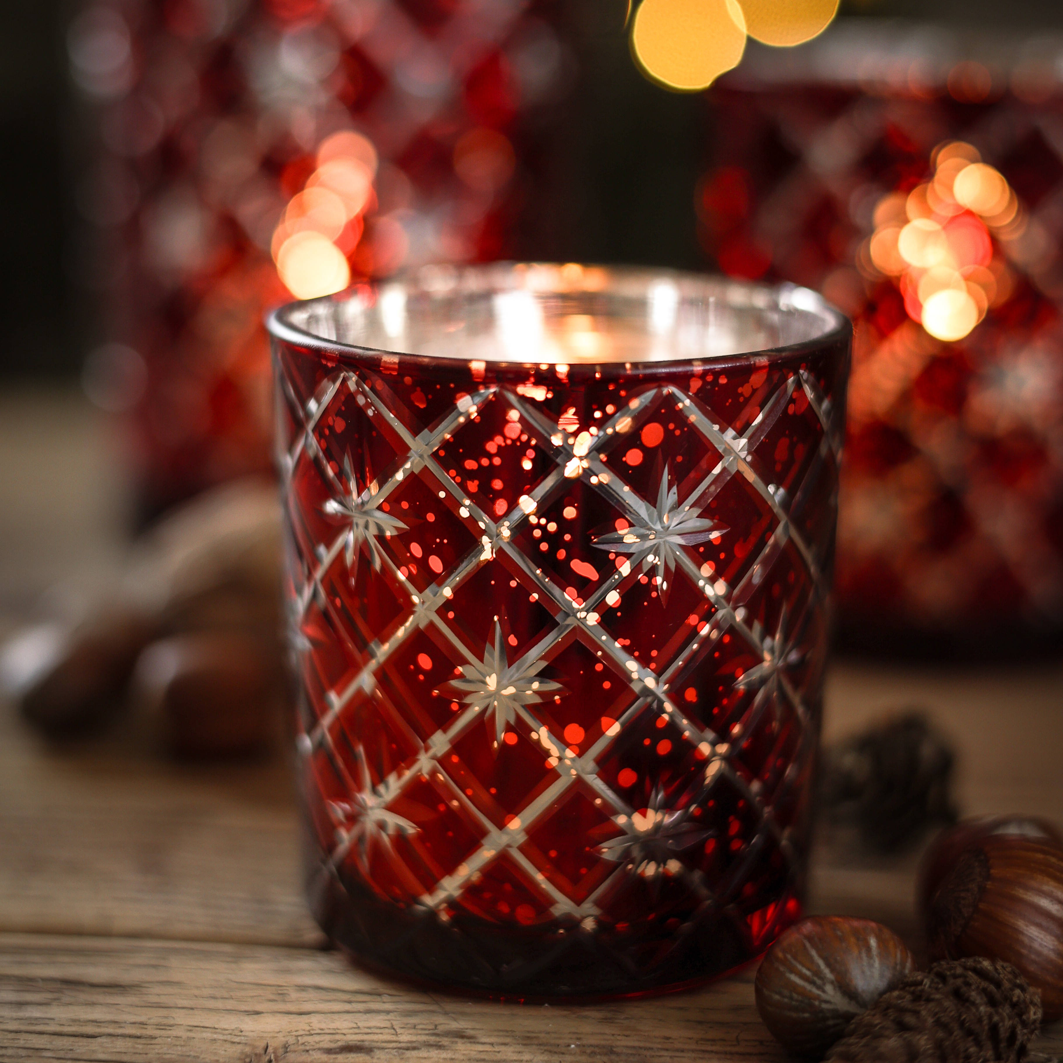 Lykta Ruby Elegance Majas Cottage - Liten