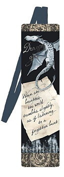 Libri_x : Bibliotheque Mystique Dragongirl - Bokmärke med resårband  
