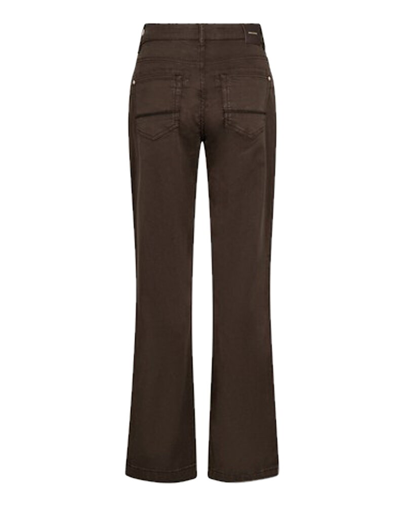 Jeans Marlena flared delicioso brun