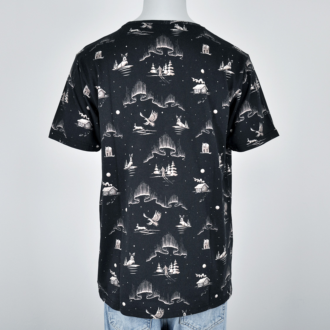 SQRTN - Great Norrland T-shirt Vinternatt Grey - 2