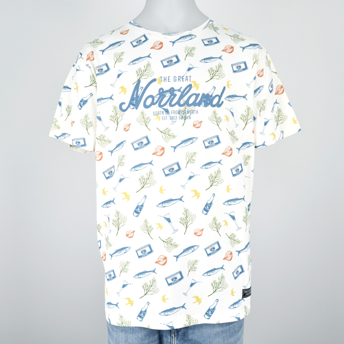 SQRTN - Great Norrland T-shirt Ulvö Natural Cotton