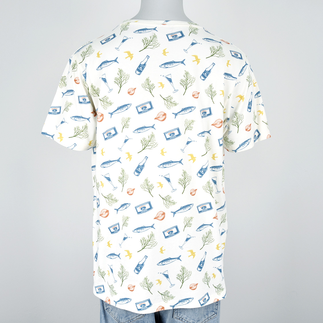 SQRTN - Great Norrland T-shirt Ulvö Natural Cotton - 2