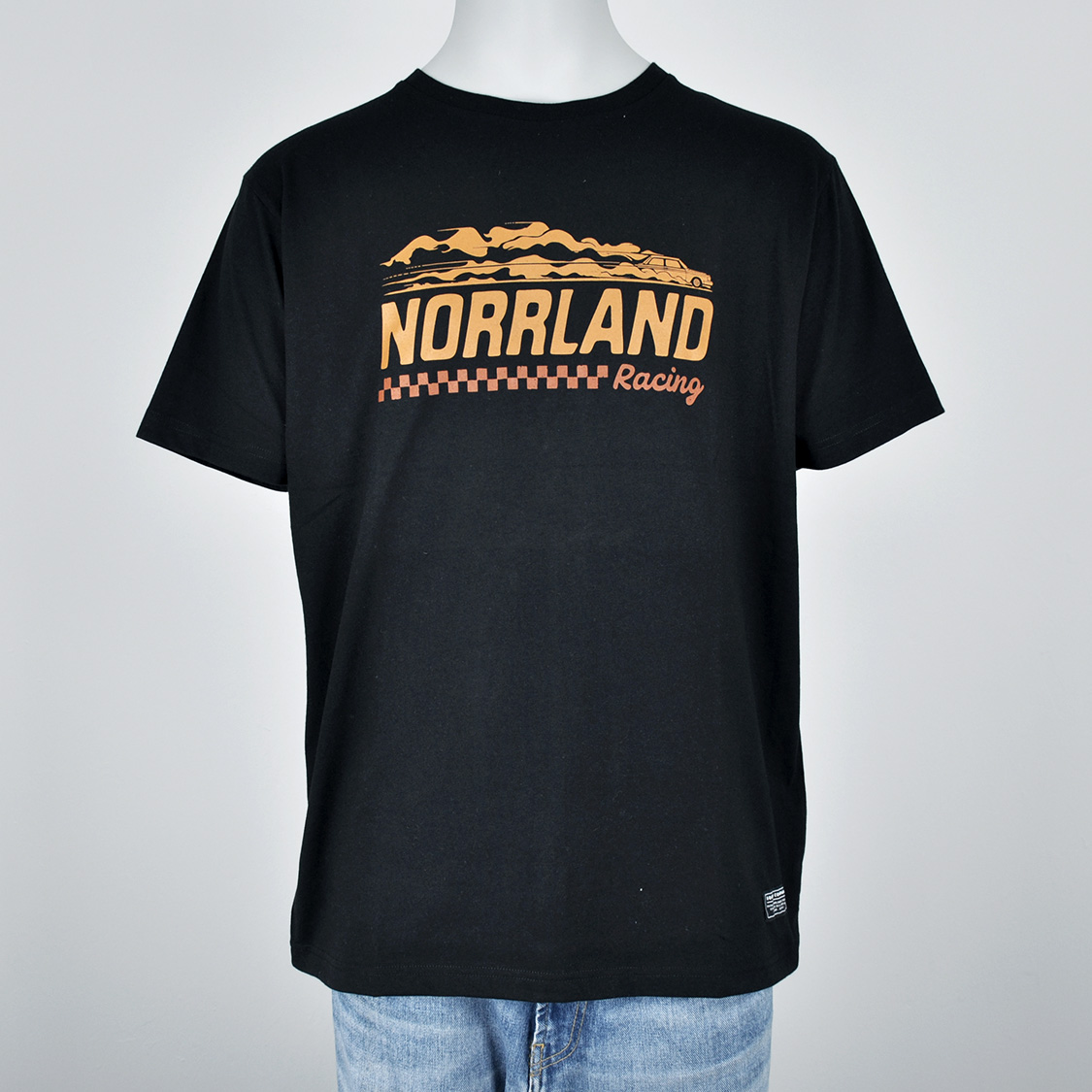 SQRTN - Racing T-Shirt Black
