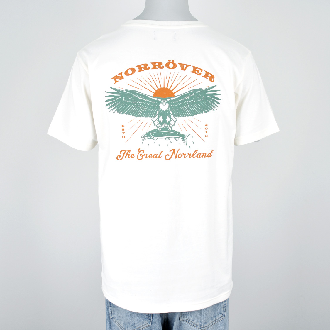 SQRTN - Eagle T-shirt Natural Cotton