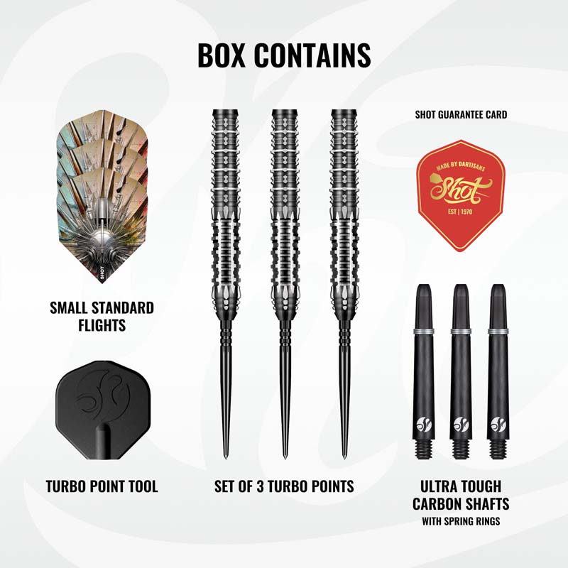 Shot Gnarly Shredda Turbo Point 90% 23g - 4