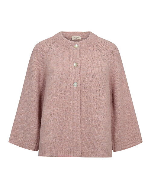 Kofta Lulu melerad pale mauve rosa - 2
