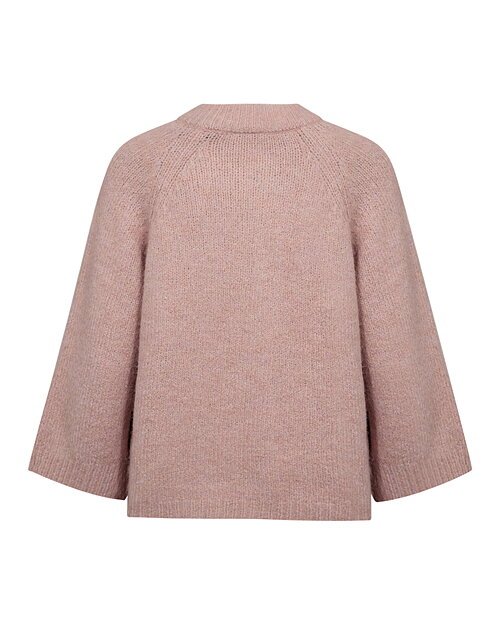 Kofta Lulu melerad pale mauve rosa - 3