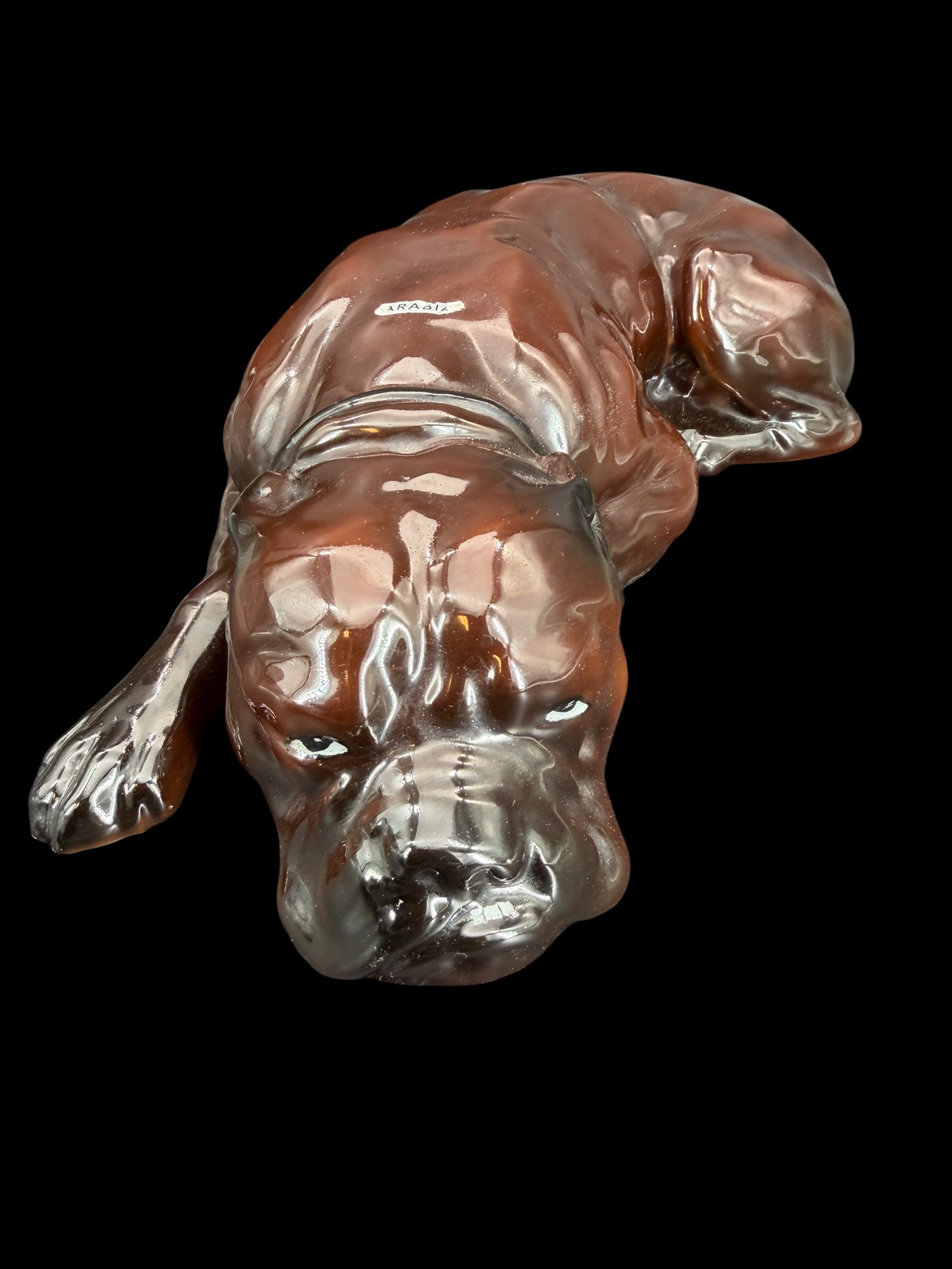 Arabia,  Josef Manuel, “Dog,” large figurine - 2
