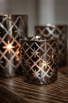 Majas Lykta Ruby Elegance Smoke Liten