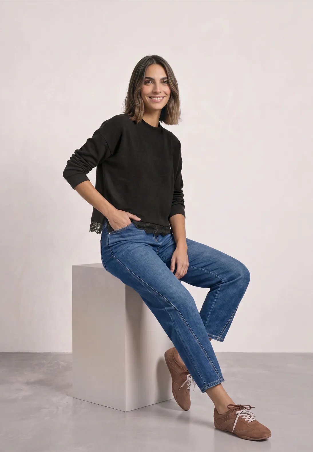 LTD QR Soft Melange Look Shirt - Street One - 4