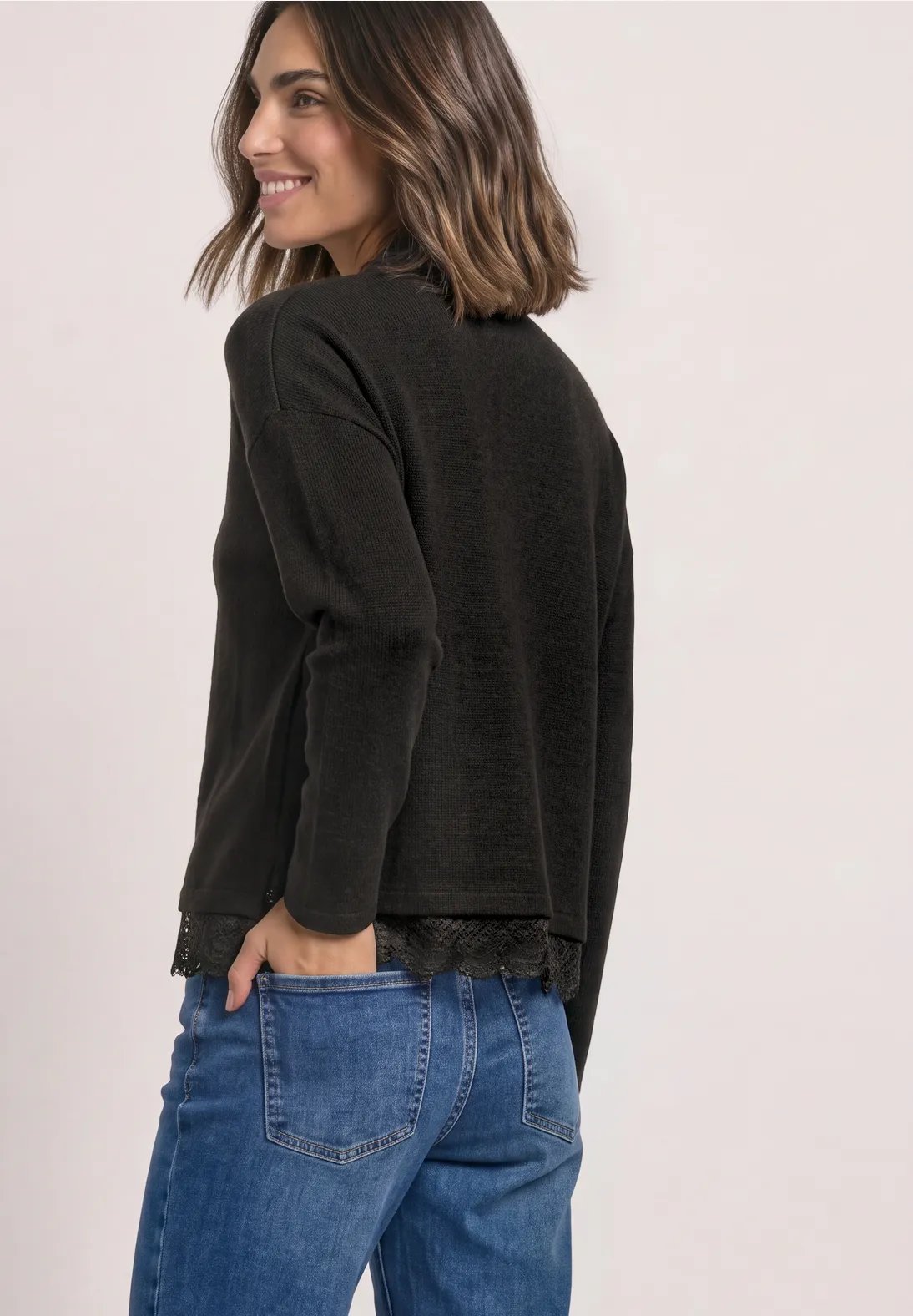LTD QR Soft Melange Look Shirt - Street One