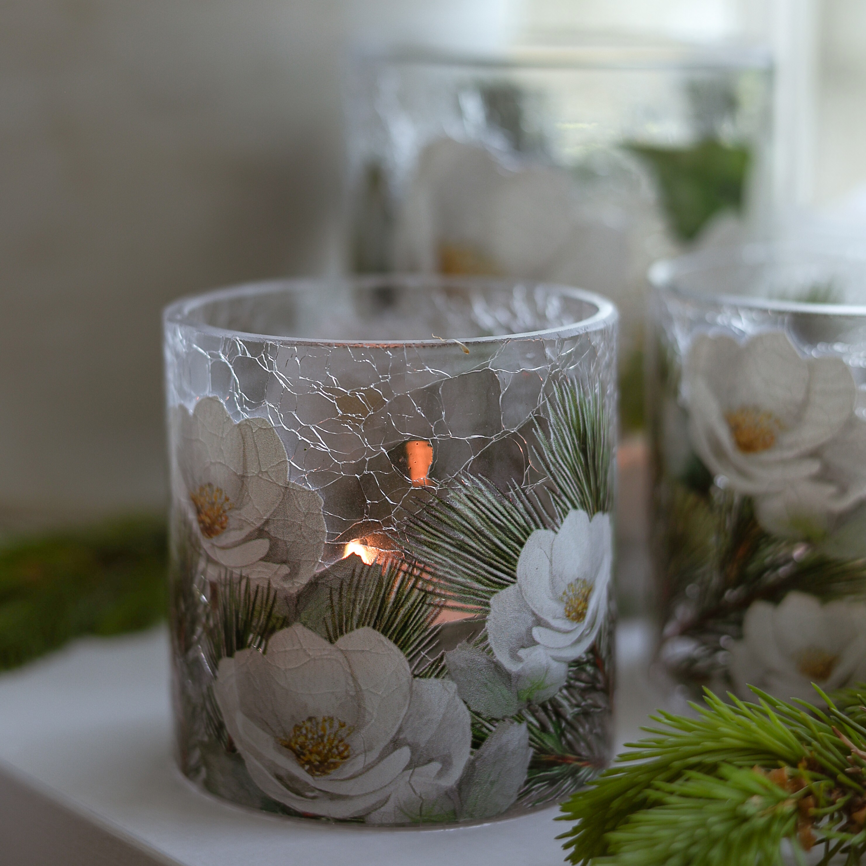 Lykta Winter Blossom Majas Cottage - Liten - 4