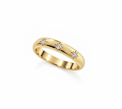 Guldring 18 k
