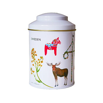 Round Tin Can Sweden, 100g