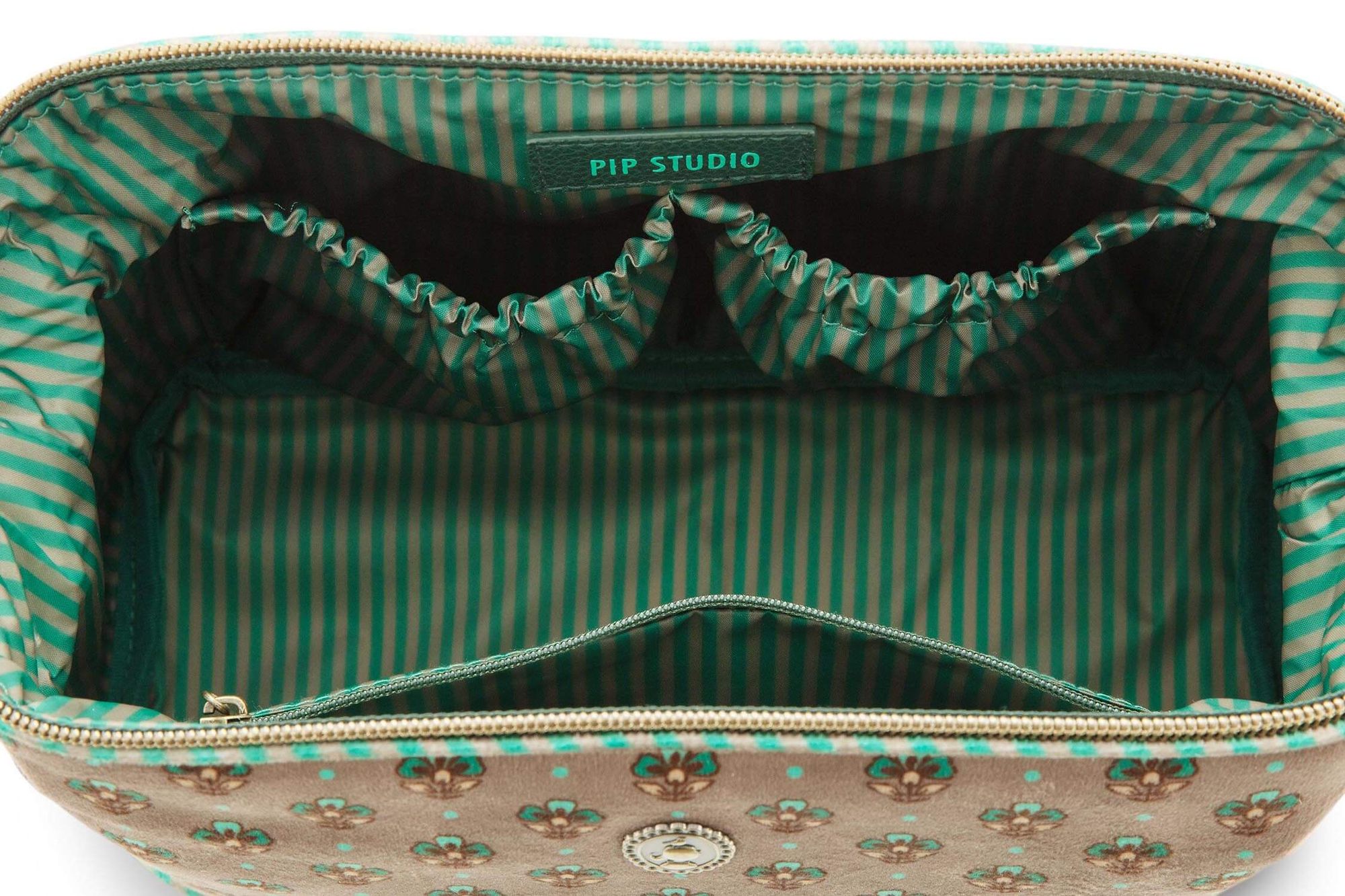  Pip Studio Necessär Cooper Large Jaipur Flower Green - 3