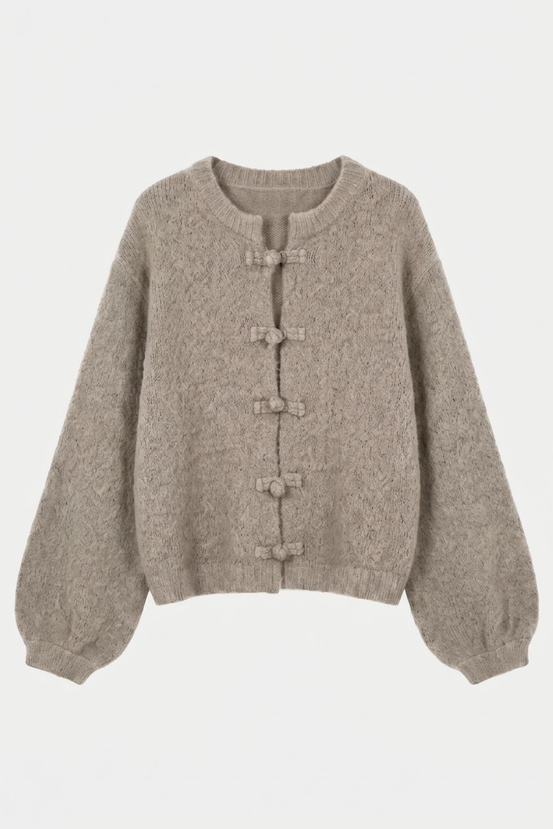 Lecoco - Angie Cardigan Taupe