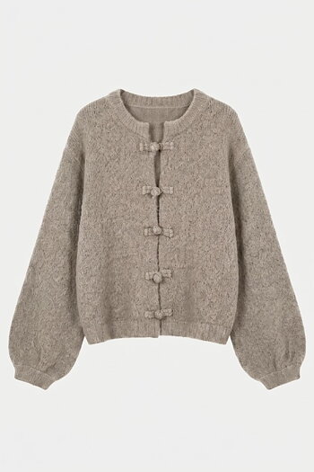 Lecoco - Angie Cardigan Taupe