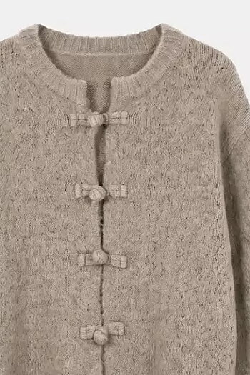 Lecoco - Angie Cardigan Taupe