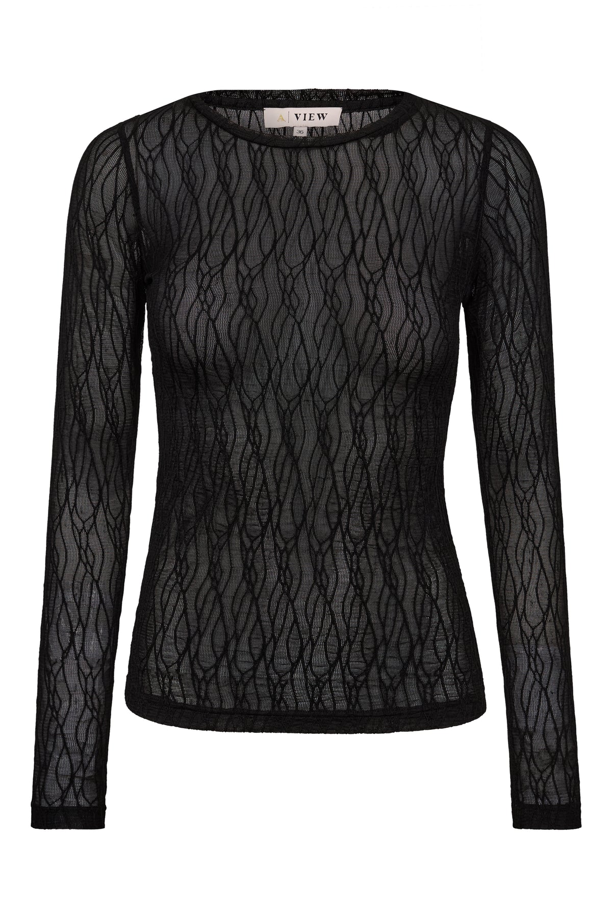 A-View - Evalla Blouse Black - 4