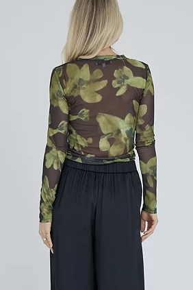 A-View - Silke Blouse Lime - 2