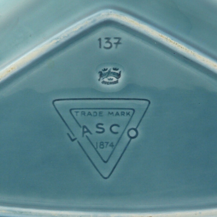 カールハリー・スタルハーネ  Lascoシリーズ  青いボウル  レリーフ  28cm  1950年代