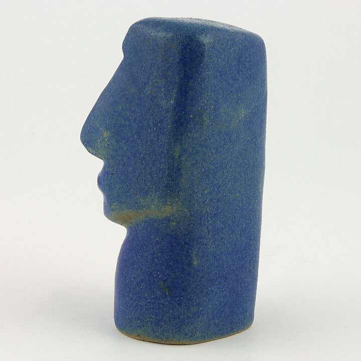 オーケ・ホルム  青い頭  彫刻  10cm  1960年代