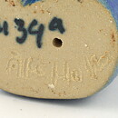 オーケ・ホルム  青い頭  彫刻  10cm  1960年代