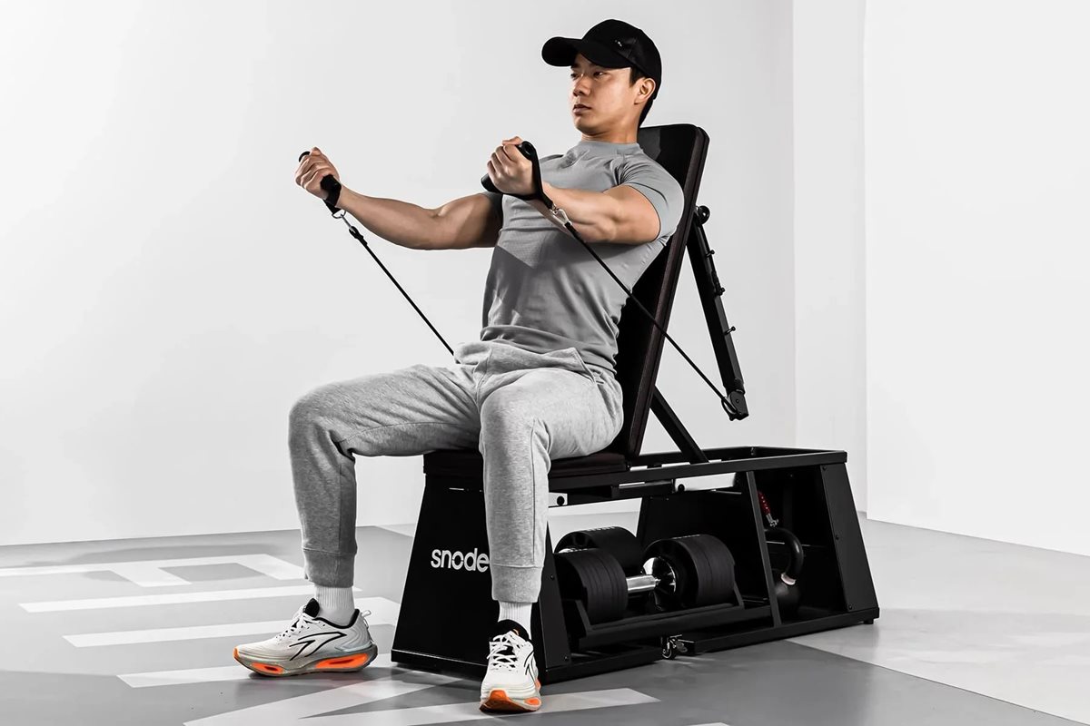 Snode 4‑in‑1 Adjustable Storage Benc - 3