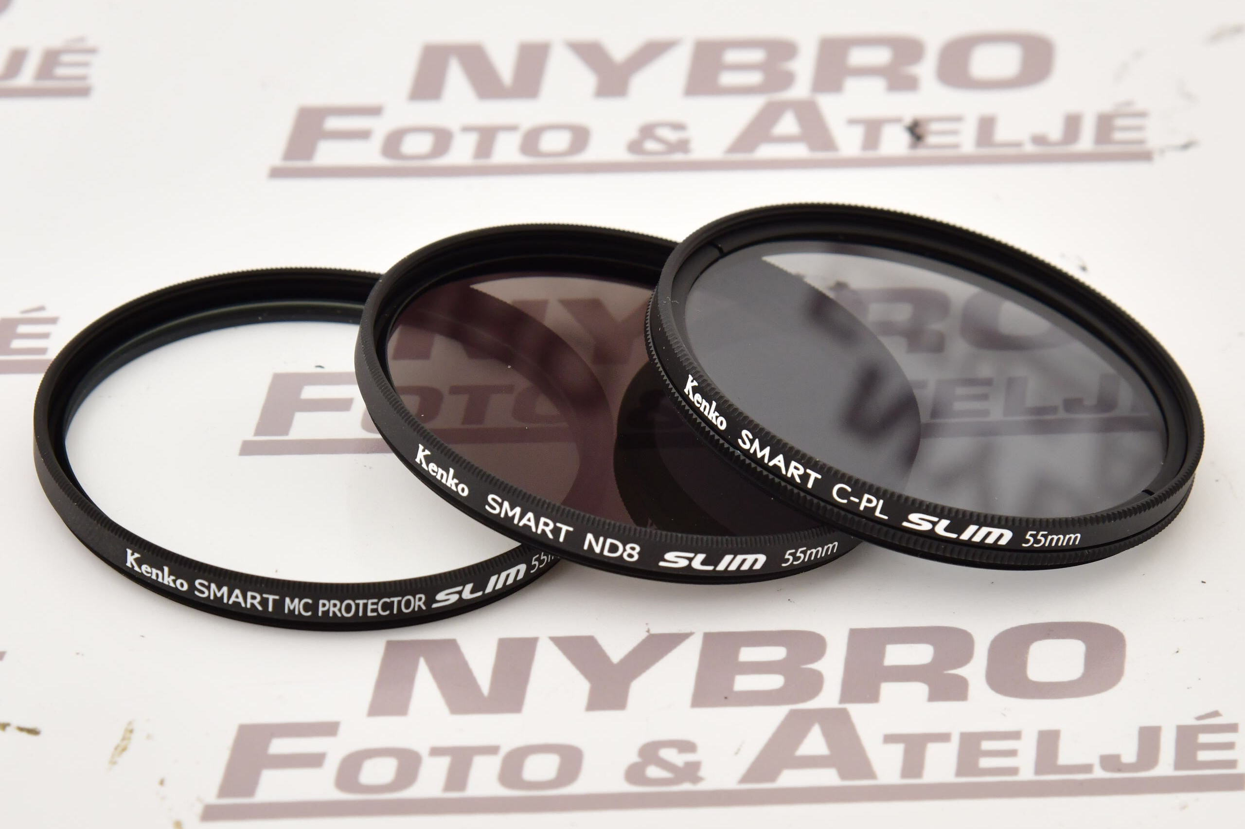 Kenko Filterkit , Protect, ND-8 , C-pol  55 mm