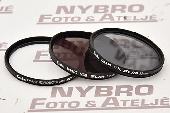 Kenko Filterkit , Protect, ND-8 , C-pol  55 mm