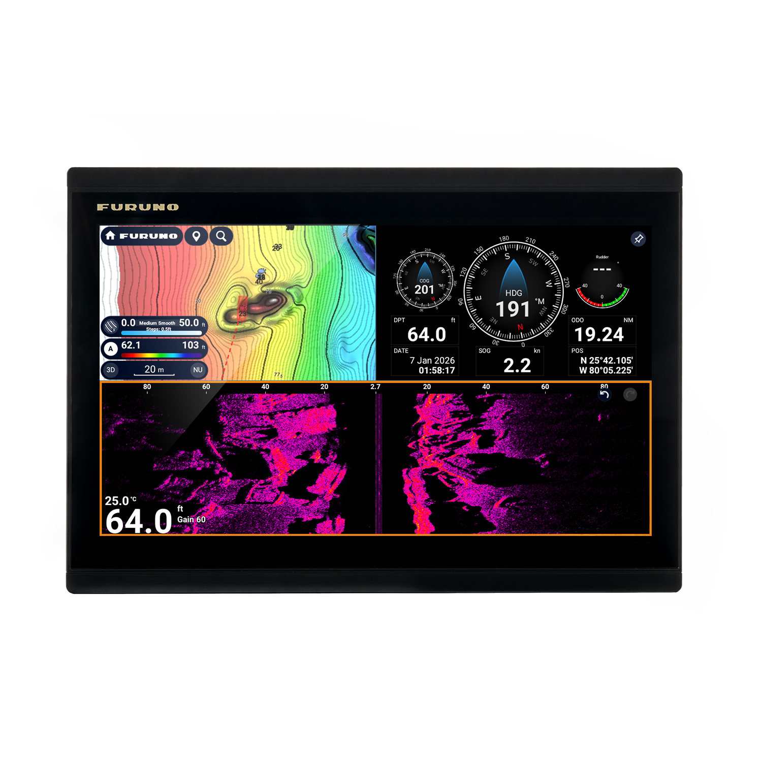 Furuno TZMAP 9'' och 13'' - 5