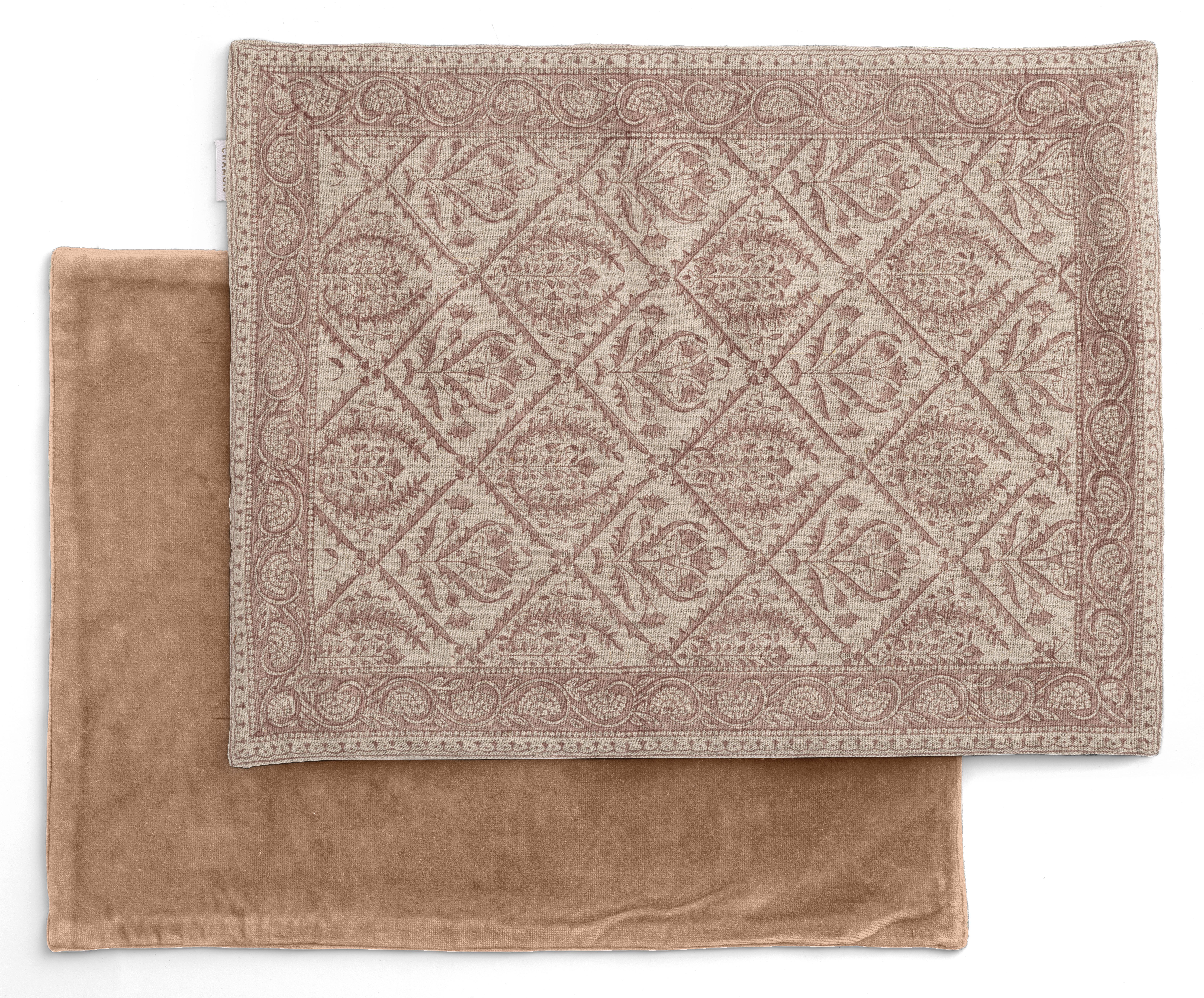 Bordstablett - JAIPUR Old Rose - Chamois