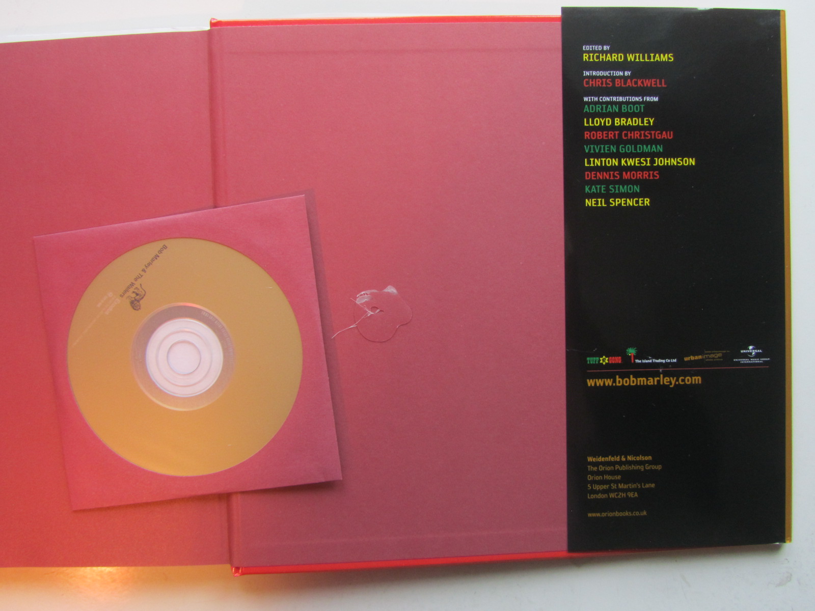 Bob Marley - Exodus Bok och CD-skiva - 3