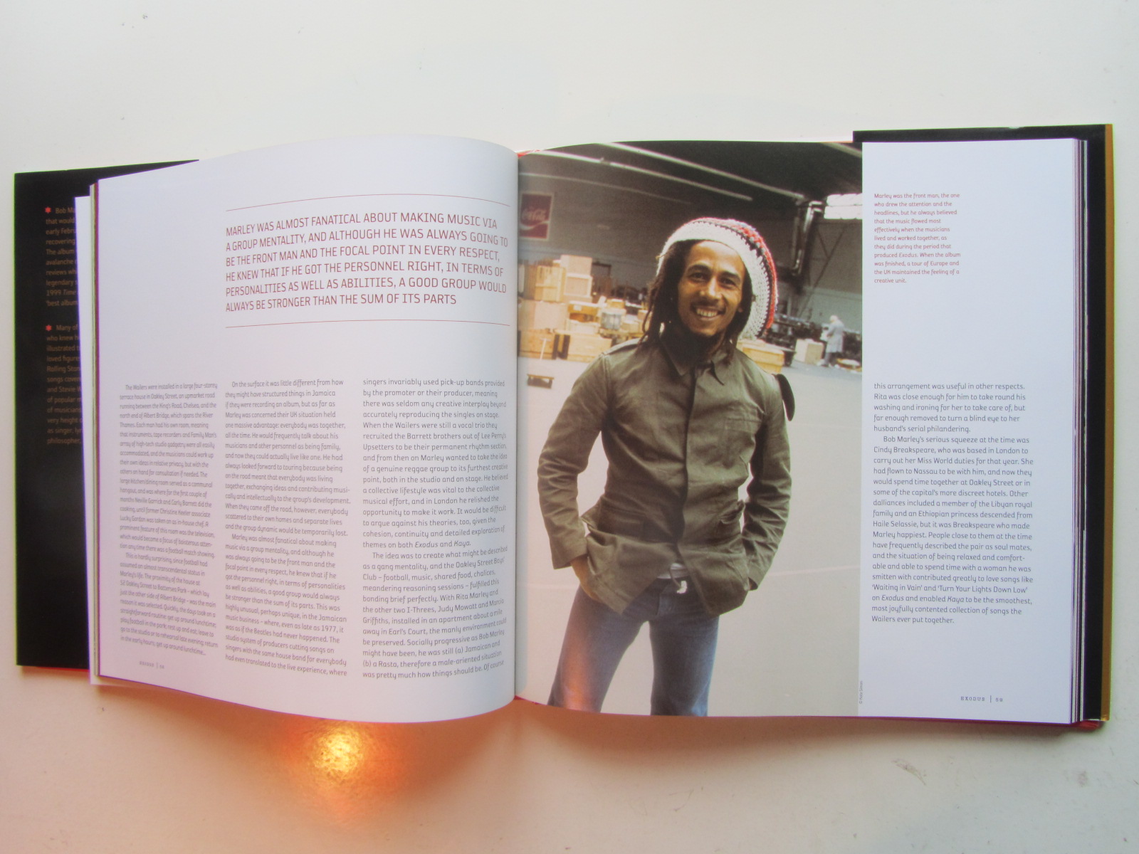 Bob Marley - Exodus Bok och CD-skiva - 5