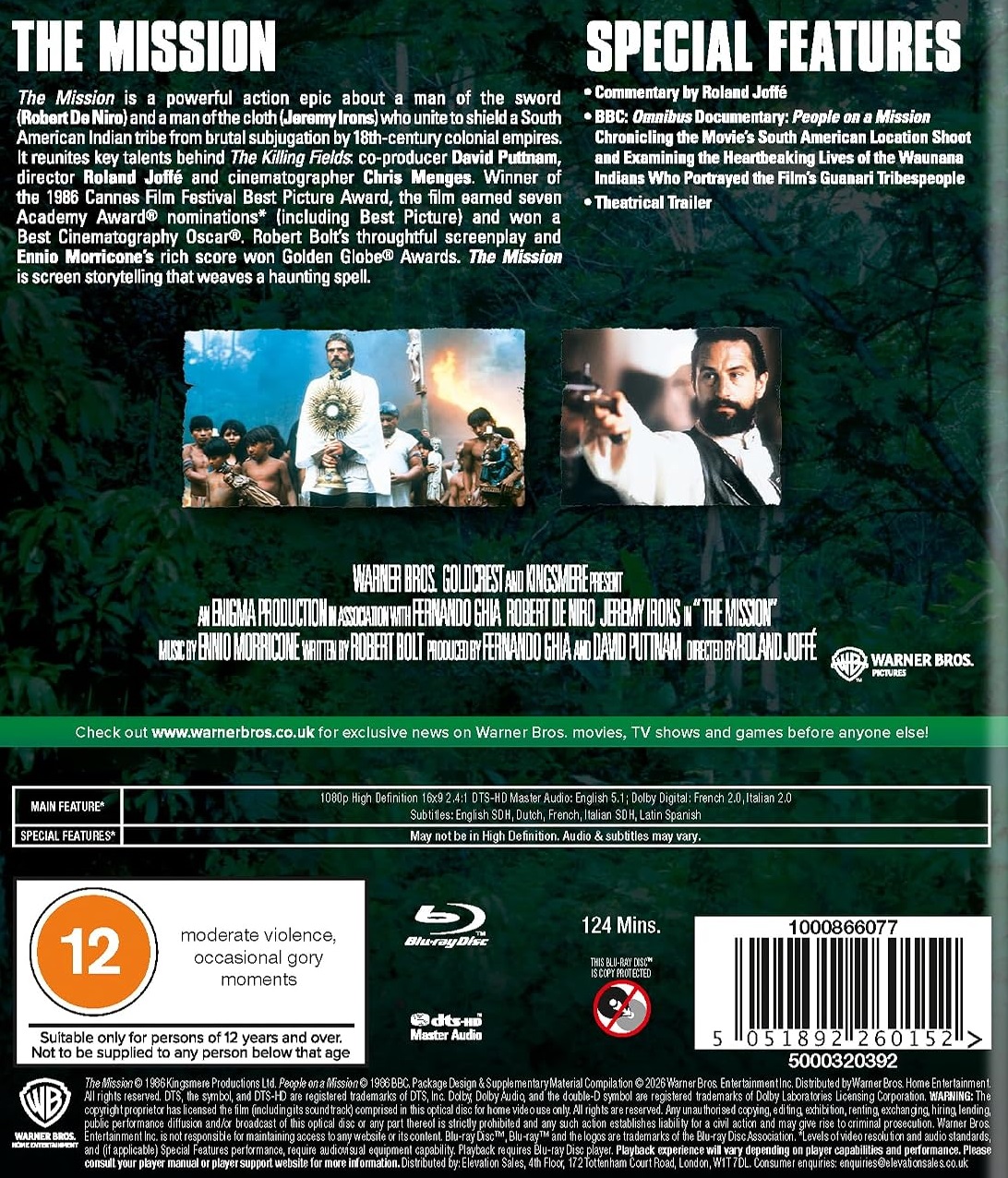 The Mission (ej svensk text) (Blu-ray) - 2