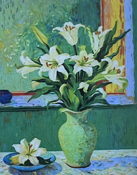 Orkidèer i Vas, Diamond Picture Diamond Painting